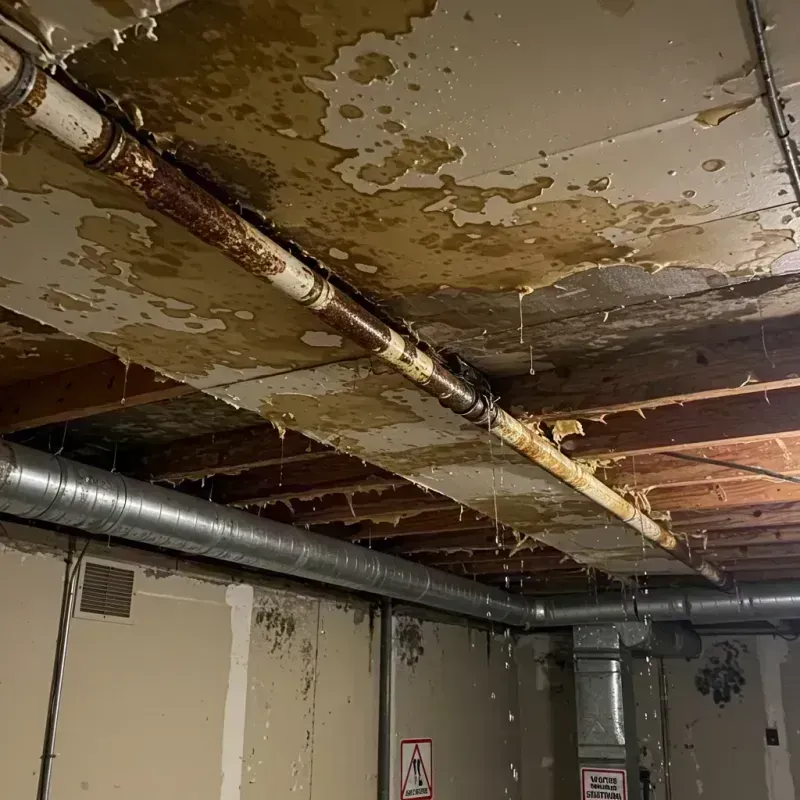 Ceiling Water Damage Repair in New Franklin, MO